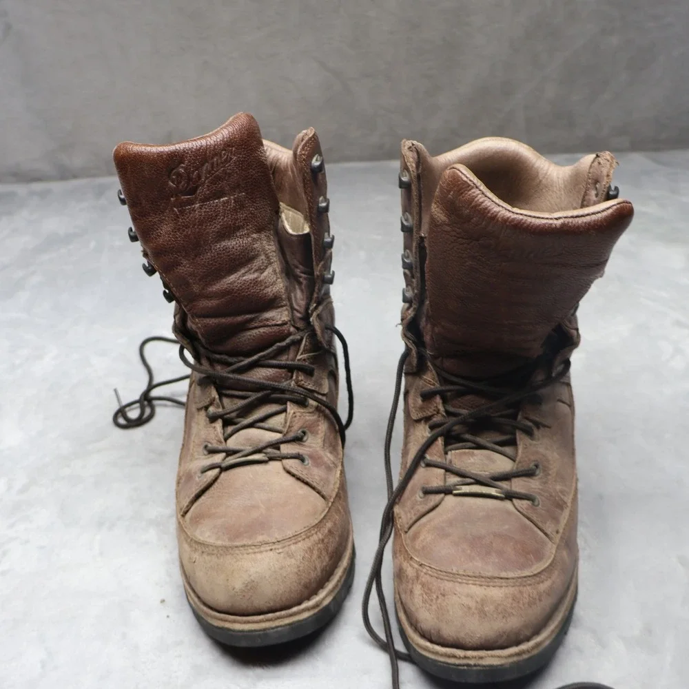 Danner Mens 10.5 Hiking Boots Brown 8